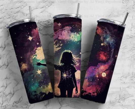 Girl Sky Tumbler