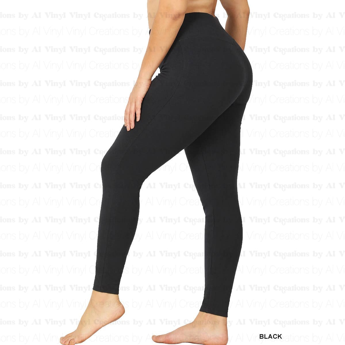 Black Plus size leggings