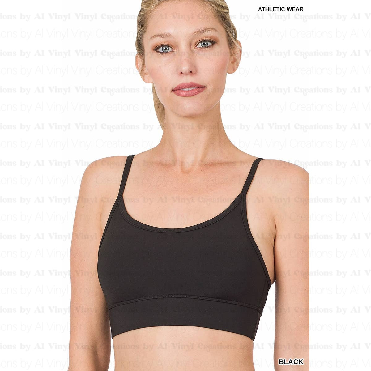 Athletic fit bralette